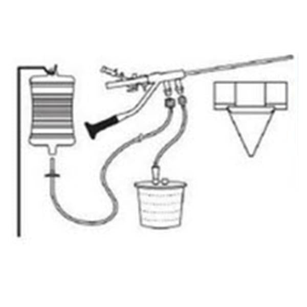 Kit Hysteroscopy Basic W/ Hstrscpy Tubing OB Drp W/ Pouch 800 Fld Cnstr 5/Bx